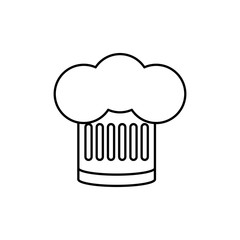Chef hat symbol icon vector illustration graphic design