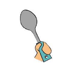 Kitchen utensil for cook icon vector illustration graphic design