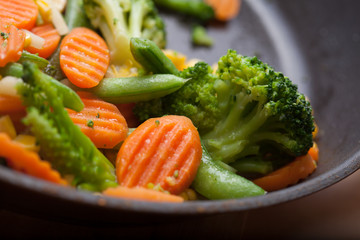 fried vegetables