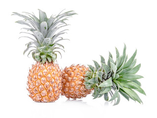 Fototapeta premium Pineapple isolated on white background