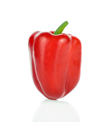 Fresh vegetables sweet Peppers isolated on white background.