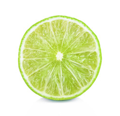 Fresh Lime isolated on white background