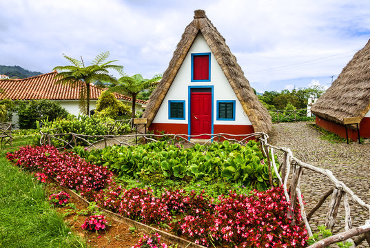 rural house in Santana Madeira, Portugal.