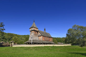 Wooden Catholic church