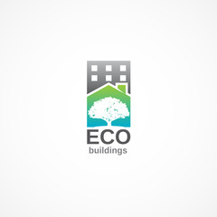 Eco Buildings logo.