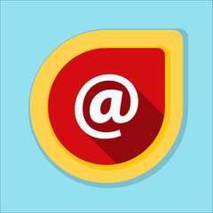 E-mail button illustration