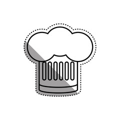 Chef hat symbol icon vector illustration graphic design