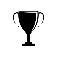 Cup trophy championship icon vector illustration graphic design