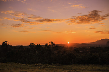 Sunset in Viñales