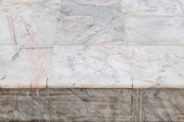 Marble patterned texture floor stone color background beautiful with copy space for add text :Select focus with shallow depth of field.