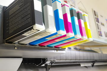 Toner - Digital printing. Inkjet plotter printer