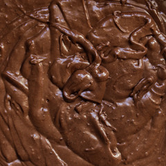 Brown dough liquid (chocolate)