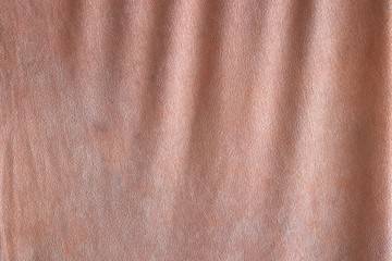 surface of the fabric with orange, background & texture with copy space for add text .