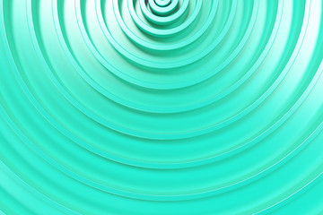 Blue concentric spiral on blue background