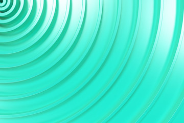 Obraz premium Blue concentric spiral on blue background