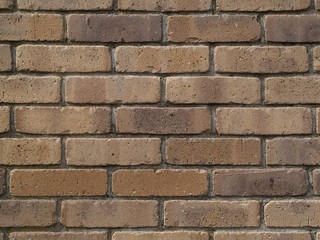 ベージュのブロック塀