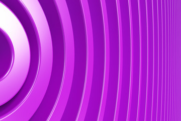 Violet concentric spiral on violet background