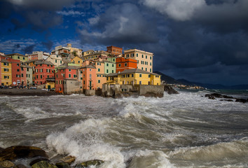 Storm on Boccadasse