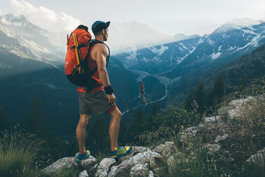 Hiking in the Mountains