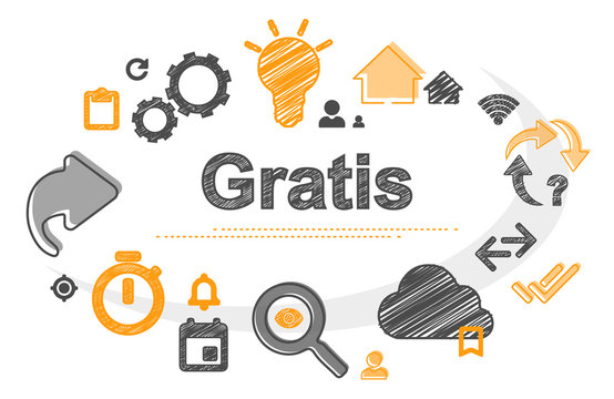 Gratis | Scribble Concept