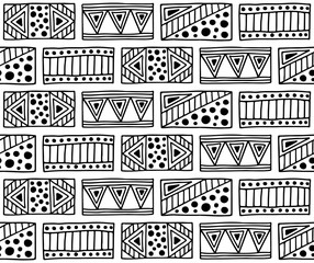Vector seamless pattern, graphic illustration