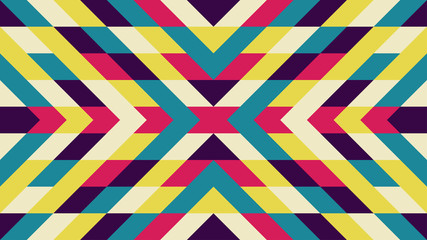 Seamless mosaic pattern. Geometric background. Vector Illustration.