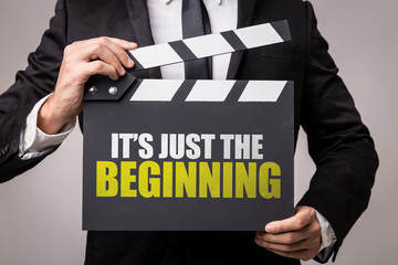 Fototapeta premium It's Just The Beginning