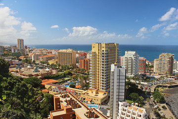 Naklejka premium Puerto de la Cruz, Tenerife
