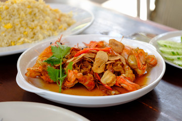 Prawn with Tamarind Sauce