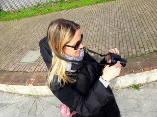 fotografa nel parco - divertimento e passione