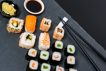 Sushi - Japanisches Essen - Diät - Fisch