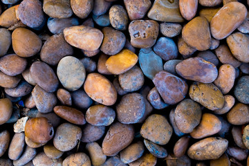 River gravel.