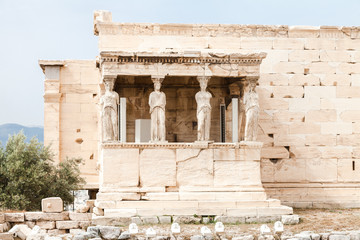 Obraz premium Erechtheion, Akropolis, Athens, Greece