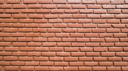 Red brick texture background.