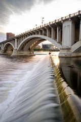 Bridge and the Mississippi River