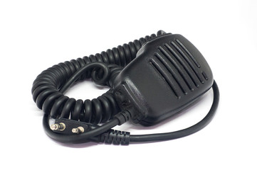 Portable walkies-talkie line push to talk help to radio