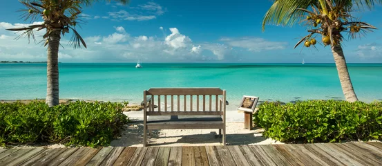 Foto op Plexiglas Long Isand, Bahamas © forcdan