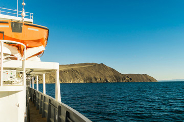 Ferry across the river