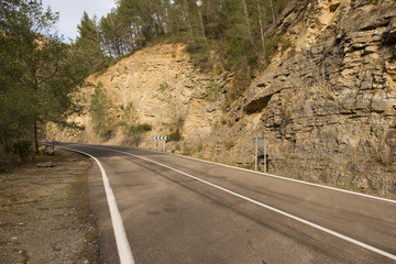 Landscape around Ludiente in Castellon