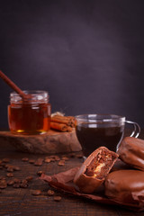 Brazilian honey cookie pao de mel
