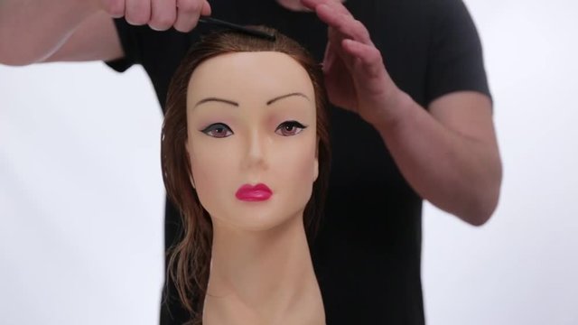 Hairstyle brush tutorial - Pettine parrucchiere