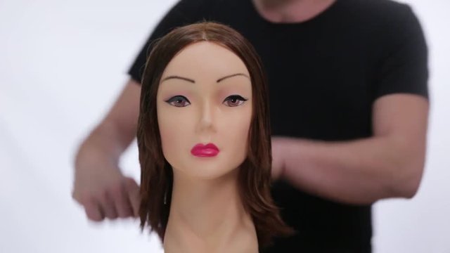 Hairstyle brush tutorial - Wet hair