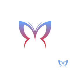 Butterfly. Logo 