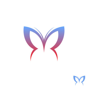 Butterfly. Logo 
