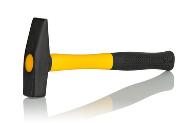 hammer with fiberglass handle