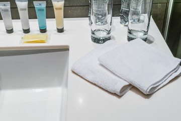 Bathroom in the hotel room