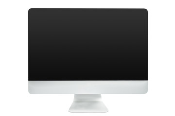 computer isolated on white background