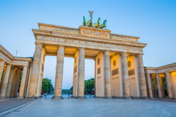 Berlin Brandenburg Gate in twilight, Germany © JFL Photography