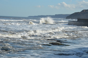 Cliffs on the North Sea