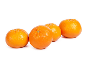 Mandarin isolated on white background